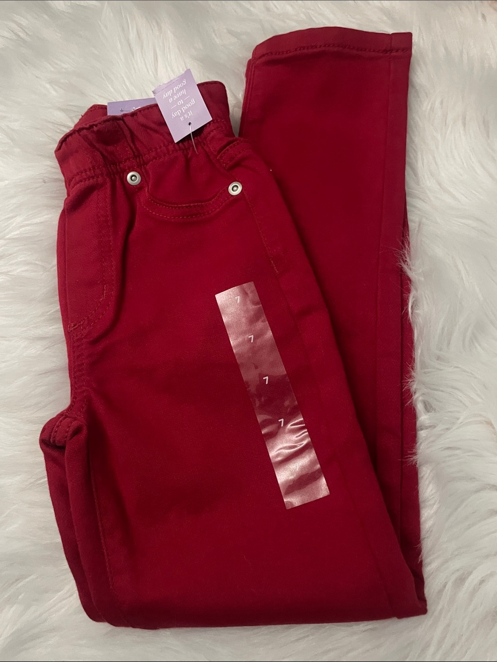Maurices Kids Pull-On Leggings in Burgundy